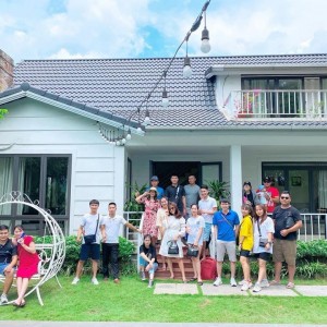 Biệt thự 1 tầng 1 gác mái